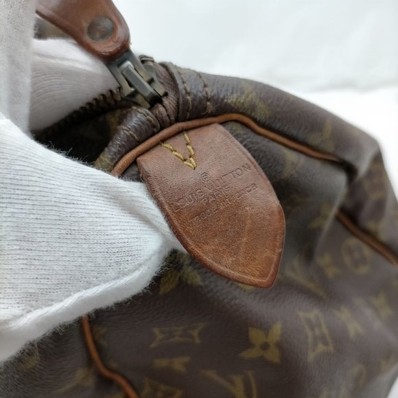 Auth Louis Vuitton Speedy 35 Hand Bag #15028L18